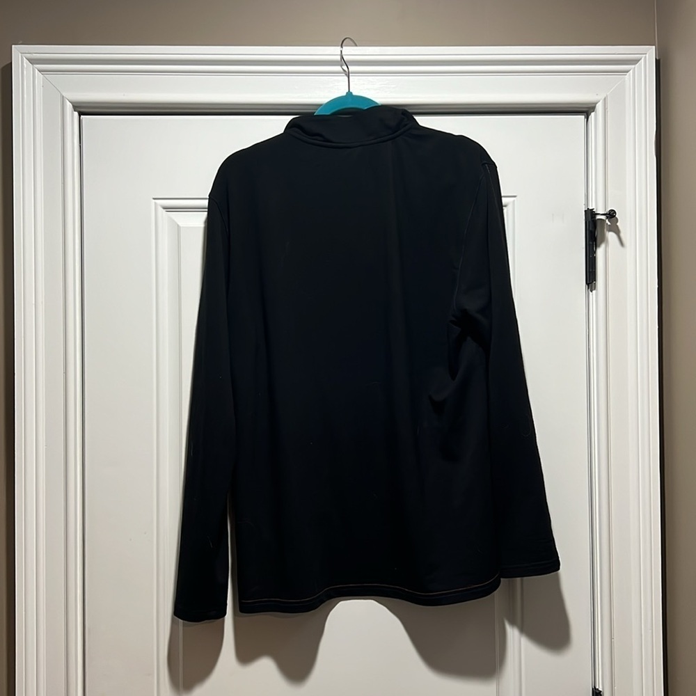 New York Mets Black Quarter-Zip Pullover Size XL - Picture 4 of 4